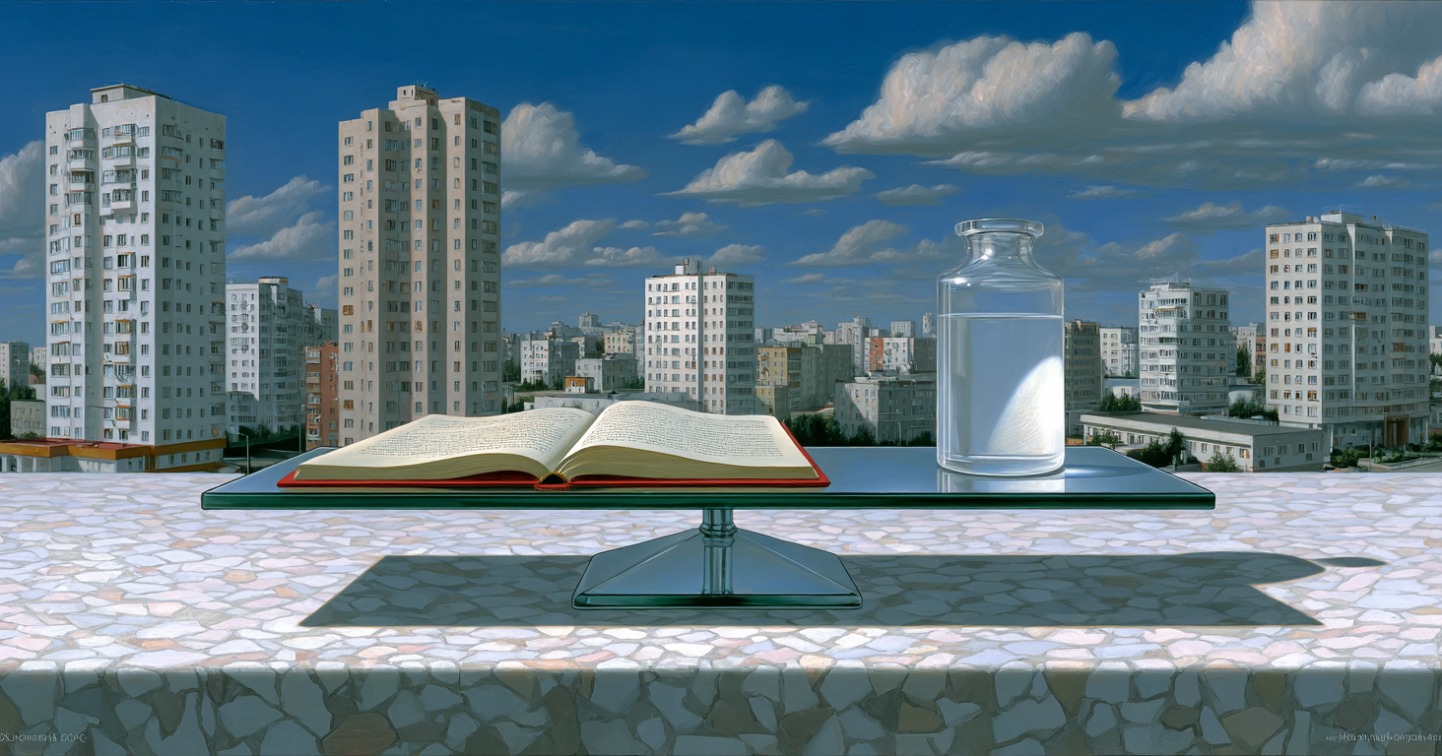 Стеклянные весы и медкарта как метафора невменяемости и защиты