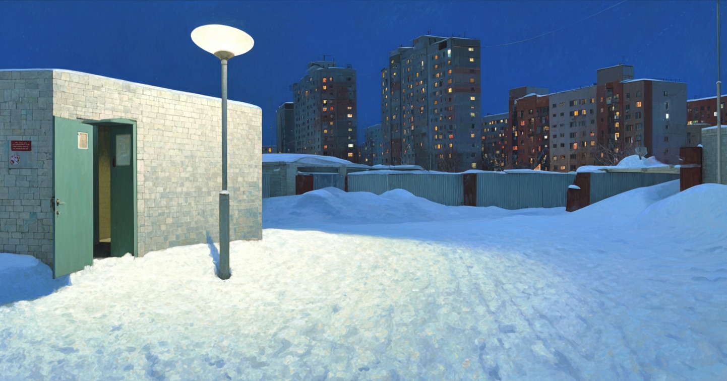 Шесть следов в снегу к калитке как метафора срока